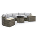 Barbuda Fire Pit Table - U&U Home Budget Furniture (Carteret, NJ)