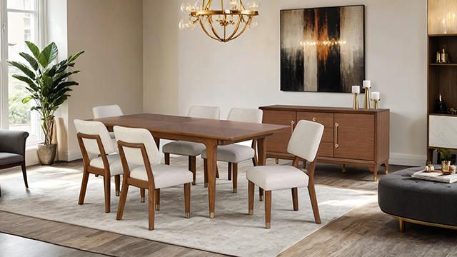 Hepburne Dining Table - U&U Home Budget Furniture (Carteret, NJ)