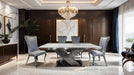 Palazzo 7 Pc Dining Table Set - U&U Home Budget Furniture (Carteret, NJ)