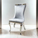 Basilicata Gold Chair (2/CTN) White, Gray, & Black - U&U Home Budget Furniture (Carteret, NJ)