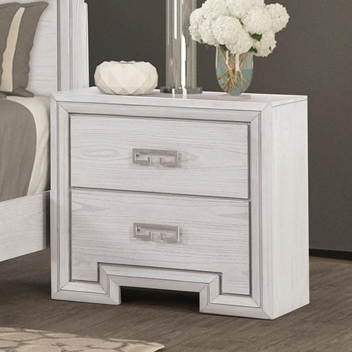 Basilone Nightstand - U&U Home Budget Furniture (Carteret, NJ)