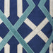 Bea Indigo 20" X 20" Pillow, Indigo (2/CTN) - U&U Home Budget Furniture (Carteret, NJ)