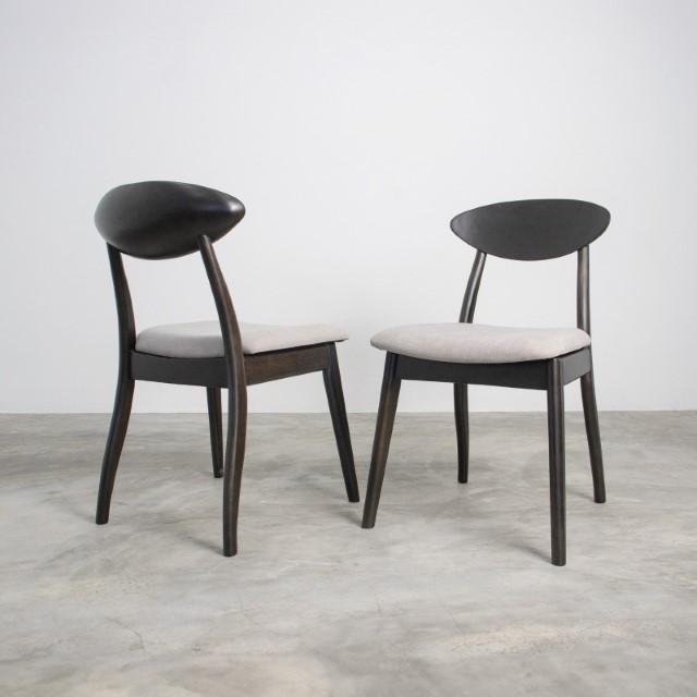Beale Dining Chair (2/CTN) Natural, Brown, & Beige - U&U Home Budget Furniture (Carteret, NJ)
