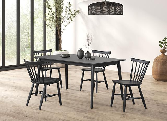 Beale 7 Pc Dining Table Set - U&U Home Budget Furniture (Carteret, NJ)