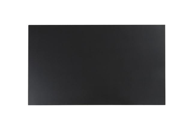 Beale Dining Table Walnut & Black - U&U Home Budget Furniture (Carteret, NJ)