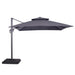 Hero 10 Ft Square Umbrella w/ Double Top + 37" Large Base - U&U Home Budget Furniture (Carteret, NJ)