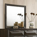 Hexham Mirror w/ Support - U&U Home Budget Furniture (Carteret, NJ)