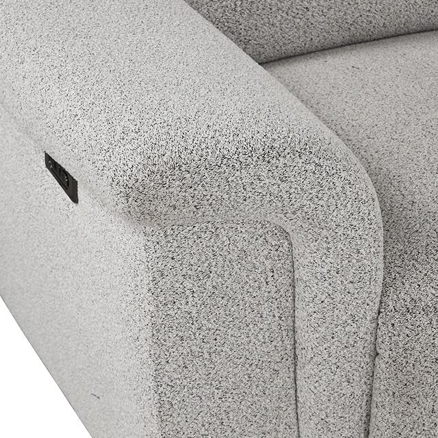 Hieronimus Power Sectional - U&U Home Budget Furniture (Carteret, NJ)