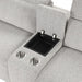 Hieronimus Power Sectional - U&U Home Budget Furniture (Carteret, NJ)