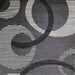 Blitar Brown Black, Brown Cream, & Gray 5' X 7' Area Rug - U&U Home Budget Furniture (Carteret, NJ)