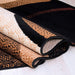 Blitar Brown Black, Brown Cream, & Gray 5' X 7' Area Rug - U&U Home Budget Furniture (Carteret, NJ)