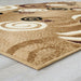 Blitar Brown Black, Brown Cream, & Gray 5' X 7' Area Rug - U&U Home Budget Furniture (Carteret, NJ)