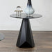 BISHOP End Table, Black/Gray - U&U Home Budget Furniture (Carteret, NJ)