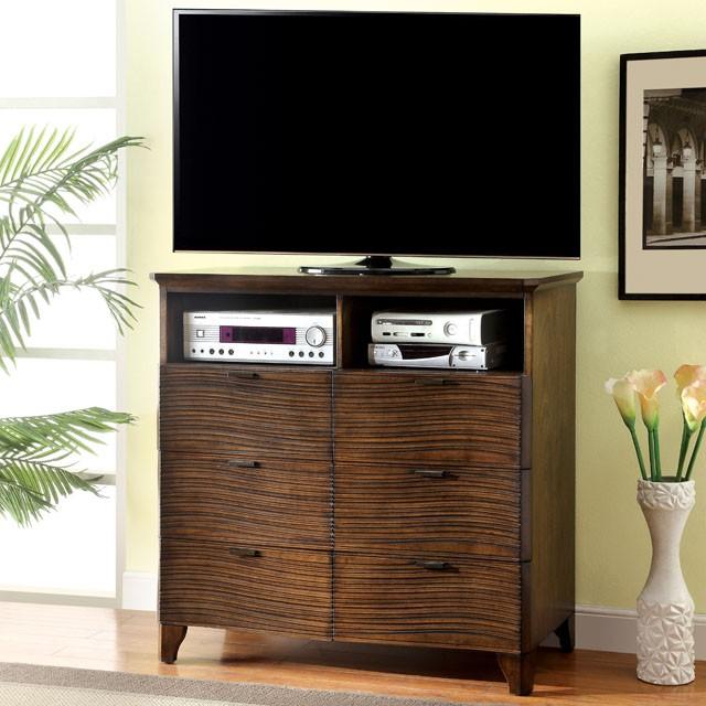 Bisbee Media Chest - U&U Home Budget Furniture (Carteret, NJ)