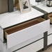 BIRSFELDEN Dresser, White - U&U Home Budget Furniture (Carteret, NJ)