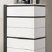 BIRSFELDEN Chest, White - U&U Home Budget Furniture (Carteret, NJ)
