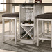 Bingham 5 Pc Counter Ht Table Set - U&U Home Budget Furniture (Carteret, NJ)