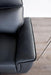 Bienne Sofa Manual Recliner White & Black - U&U Home Budget Furniture (Carteret, NJ)