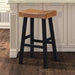 Biasca 29" Stool (2/CTN) White, Brown, & Black - U&U Home Budget Furniture (Carteret, NJ)