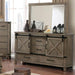 Bianca Mirror - U&U Home Budget Furniture (Carteret, NJ)