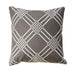 Bess Gun Metal 20" X 20" Pillow, Gunmetal (2/CTN) - U&U Home Budget Furniture (Carteret, NJ)