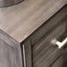 Berenice Espresso Night Stand White, Gray, & Espresso - U&U Home Budget Furniture (Carteret, NJ)