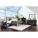 Berenice Espresso Night Stand White, Gray, & Espresso - U&U Home Budget Furniture (Carteret, NJ)