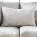 Benigno Love Seat Silver & Gray - U&U Home Budget Furniture (Carteret, NJ)