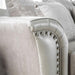 Benigno Love Seat Silver & Gray - U&U Home Budget Furniture (Carteret, NJ)