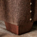 BELSIZE Sofa, Chocolate/Tan - U&U Home Budget Furniture (Carteret, NJ)