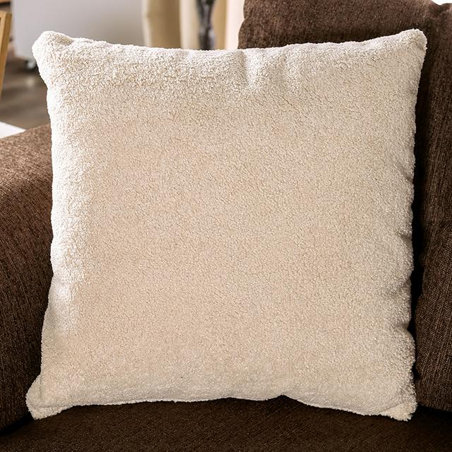 BELSIZE Sofa, Chocolate/Tan - U&U Home Budget Furniture (Carteret, NJ)