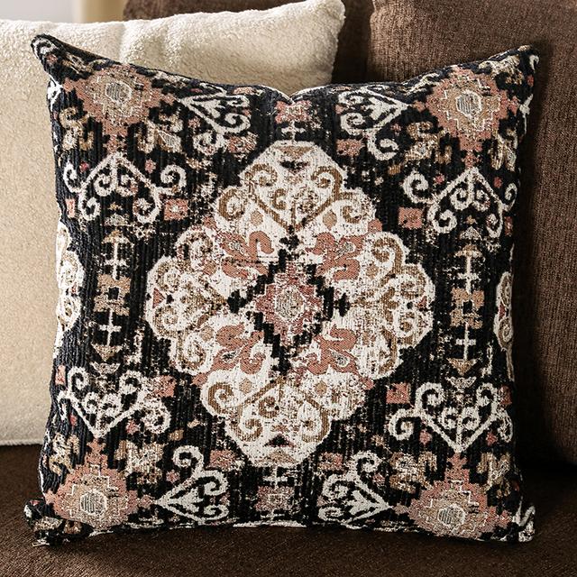 BELSIZE Sofa, Chocolate/Tan - U&U Home Budget Furniture (Carteret, NJ)