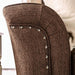 BELSIZE Sofa, Chocolate/Tan - U&U Home Budget Furniture (Carteret, NJ)