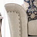 BELSIZE Sofa, Beige/Navy - U&U Home Budget Furniture (Carteret, NJ)