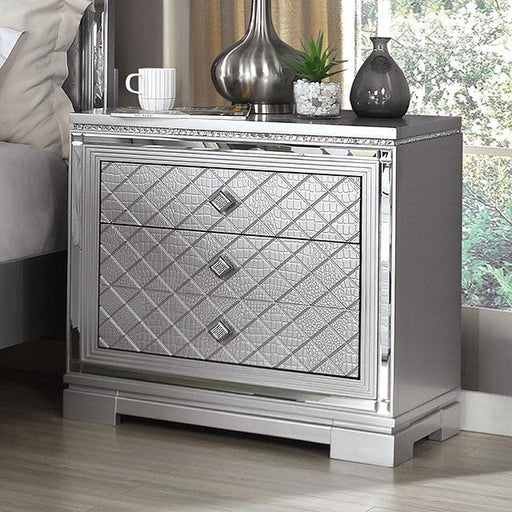BELLETERRE Night Stand - U&U Home Budget Furniture (Carteret, NJ)
