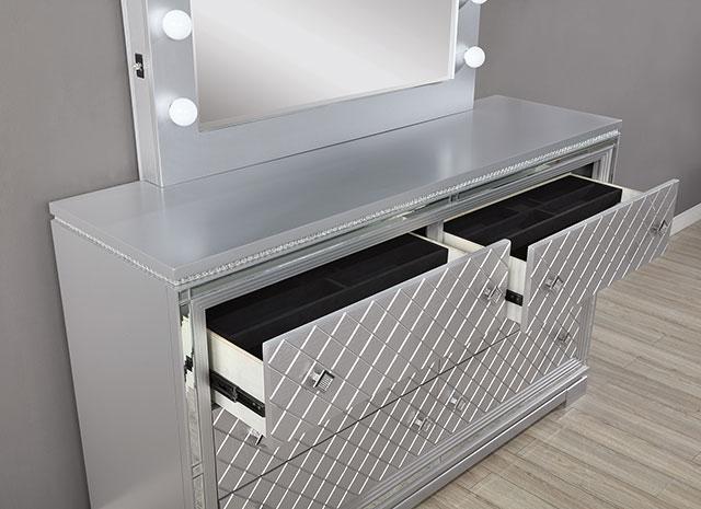 BELLETERRE Dresser - U&U Home Budget Furniture (Carteret, NJ)