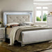 BELLANOVA Silver Cal.King , E.King, & Queen Bed - U&U Home Budget Furniture (Carteret, NJ)