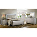 BELLANOVA Silver Cal.King , E.King, & Queen Bed - U&U Home Budget Furniture (Carteret, NJ)