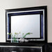 BELLANOVA Black Mirror - U&U Home Budget Furniture (Carteret, NJ)