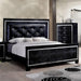 BELLANOVA Black Cal.King, E.King, & Queen Bed - U&U Home Budget Furniture (Carteret, NJ)