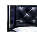 BELLANOVA Black Cal.King, E.King, & Queen Bed - U&U Home Budget Furniture (Carteret, NJ)