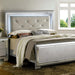 Bellagrand Bed Oak, Silver & Black - U&U Home Budget Furniture (Carteret, NJ)