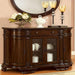 Bellagio Brown Cherry Mirror - U&U Home Budget Furniture (Carteret, NJ)