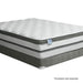 SIDDALEE White/Gray 16" Euro Pillow Top Mattress, Cal.King - U&U Home Budget Furniture (Carteret, NJ)