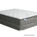 STORMIN White/Gray 13" Euro Pillow Top Mattress, E.King - U&U Home Budget Furniture (Carteret, NJ)
