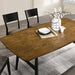 OBERWIL Dining Table - U&U Home Budget Furniture (Carteret, NJ)