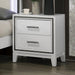 Lucida Nightstand - U&U Home Budget Furniture (Carteret, NJ)