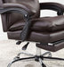 PERCE Office Chair, Brown - U&U Home Budget Furniture (Carteret, NJ)