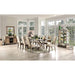 Patience Rustic Natural Tone Dining Table - U&U Home Budget Furniture (Carteret, NJ)