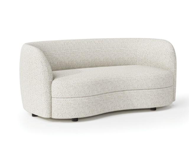 VERSOIX Loveseat, Off-White - U&U Home Budget Furniture (Carteret, NJ)
